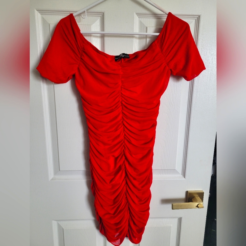 Rouched Dress